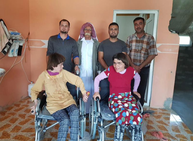Ayuda a los supervivientes Yazidís